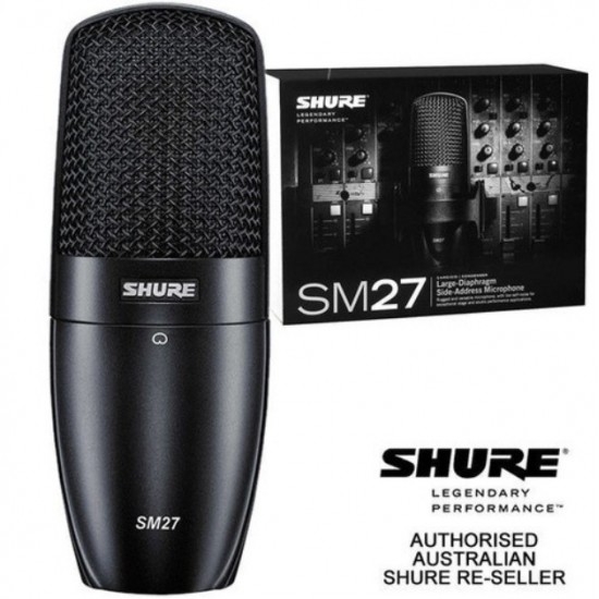 SHURE SM27 舒爾 PODCAST 直播 練團室 錄音室 錄音 廣播 人聲 電容式 麥克風 SHURE SM27 舒爾 PODCAST 直播 練團室 錄音室 錄音 廣播 人聲 電容式 麥克風
