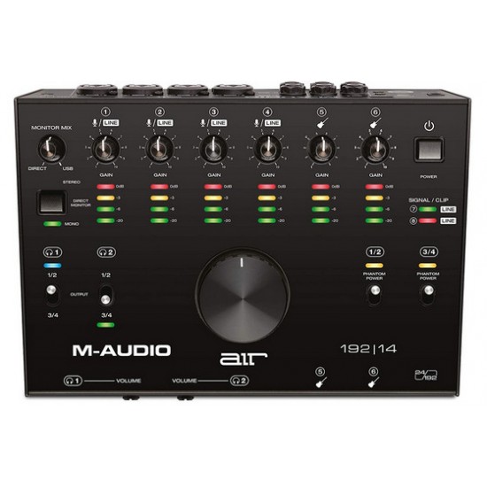 M-Audio M-Track AIR 192/14 錄音介面 人聲 樂器 錄音室 USB-C M-Audio M-Track AIR 192/14 錄音介面 人聲 樂器 錄音室 USB-C