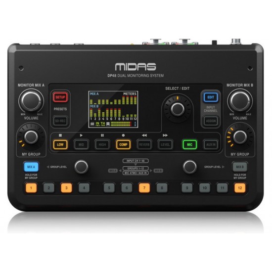 MIDAS DP48 雙混音48通道個人監聽系統 錄音 演唱會 舞台 LIVE 監聽 混音器 MIDAS DP48 雙混音48通道個人監聽系統 錄音 演唱會 舞台 LIVE 監聽 混音器