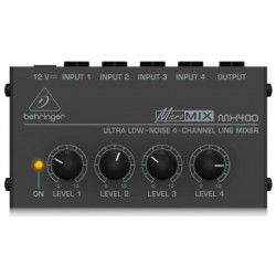 德國 BEHRINGER MX400 耳朵牌 混音器 練團室 小型混音器 混音機 MIXER