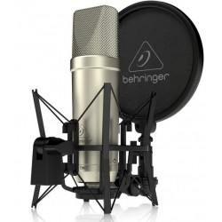 Behringer TM1 電容麥克風 大振膜 宅錄 人聲 收音 錄音室 遊戲 Podcast 會議 直播