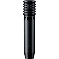 Shure PGA81-XLR 麥克風 新型緊湊式設計采用黑色金屬外殼和網罩