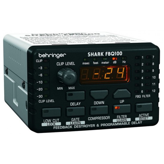 德國 Behringer FBQ100 迴授抑制器 等化器 EQ 德國 Behringer FBQ100 迴授抑制器 等化器 EQ