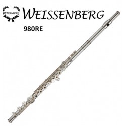 WEISSENBERG 980RE長笛 全銀管 開孔加E鍵