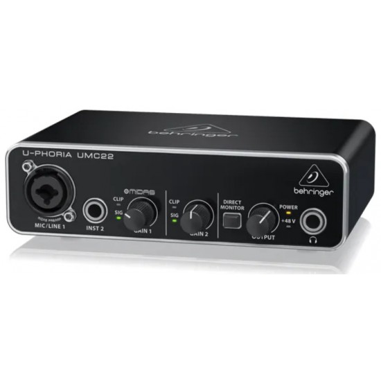 德國 BEHRINGER UMC22 錄音介面 德國 BEHRINGER UMC22 錄音介面