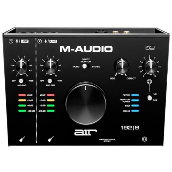 M-Audio AIR 192|8 錄音介面 2 in 4 out M-Audio AIR 192|8 錄音介面 2 in 4 out