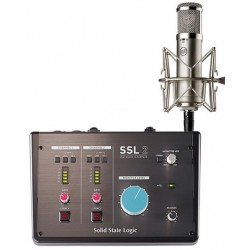 Solid State Logic SSL 2 加 Warm Audio WA47jr 麥克風｜錄音套裝