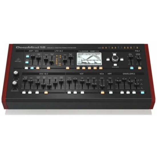 德國 Behringer DEEPMIND12D 合成器 MIDI鍵盤 德國 Behringer DEEPMIND12D 合成器 MIDI鍵盤