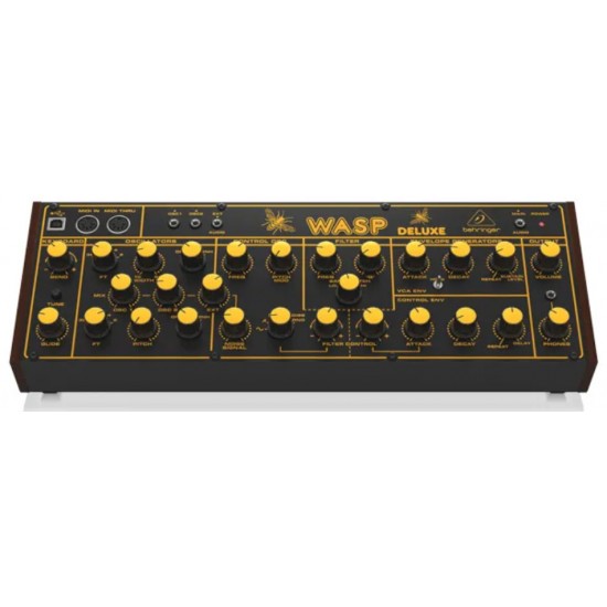 德國 Behringer WASPDELUXE 合成器 MIDI鍵盤 德國 Behringer WASPDELUXE 合成器 MIDI鍵盤