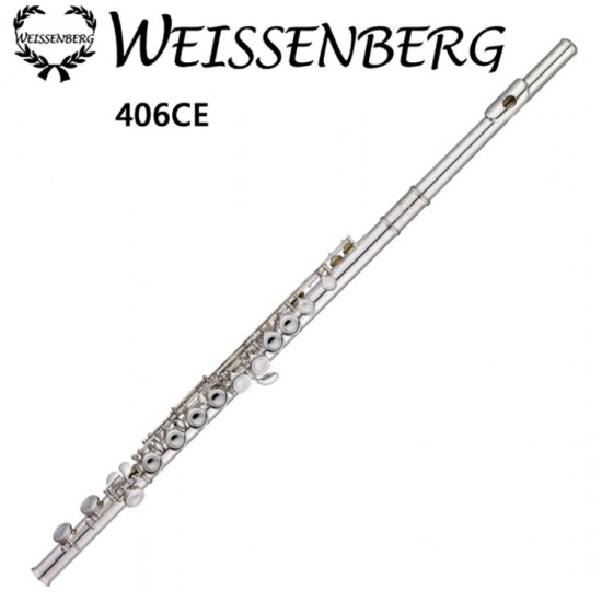 韋笙堡WEISSENBERG標準款 406CE鍍銀長笛 | 閉孔C調16孔加E鍵 韋笙堡WEISSENBERG標準款 406CE鍍銀長笛 | 閉孔C調16孔加E鍵