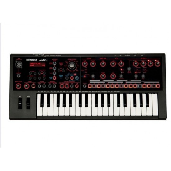Roland JD-XI 合成器鍵盤 內建樂段編曲機與人聲效果器