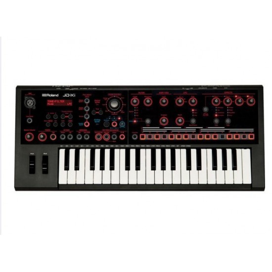 Roland JD-XI 合成器鍵盤 內建樂段編曲機與人聲效果器 Roland JD-XI 合成器鍵盤 內建樂段編曲機與人聲效果器
