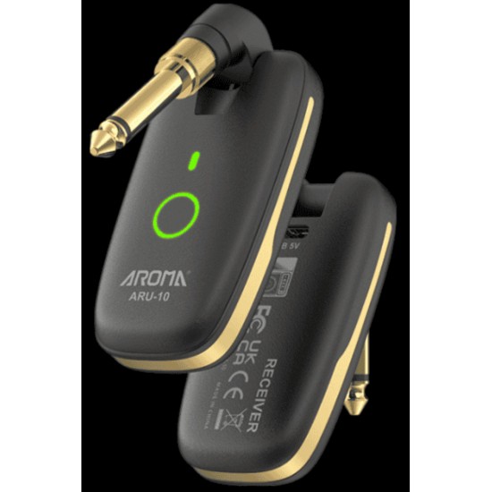AROMA ARU-10 無線音頻系統 ARU10鍵盤，吉他類無線導線