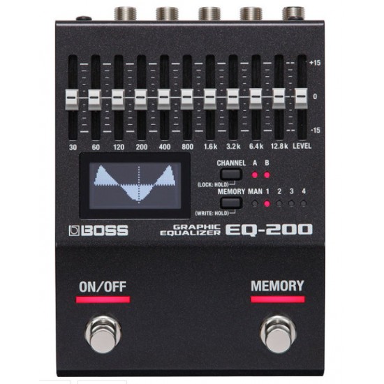 BOSS EQ-200 EQ 等化器 效果器 BOSS EQ-200 EQ 等化器 效果器