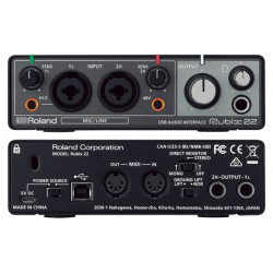 Roland Rubix22 錄音介面 通用USB可連接Mac與PC電腦