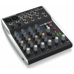  Behringer Q802USB 德國耳朵牌Q-802 USB XYENX系列8軌混音器 