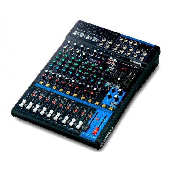 YAMAHA MG12XU混音機 山葉MG-12XU內建SPX效果 YAMAHA MG12XU混音機 山葉MG-12XU內建SPX效果