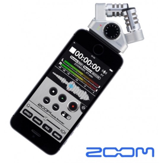 ZOOM iQ6 行動麥克風 iOS裝置變身專業X/Y錄音座 