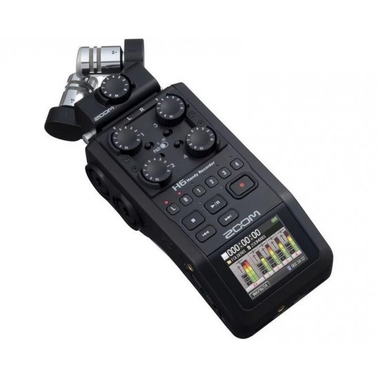 ZOOM H6 錄音座| 六軌同步錄音 可與其他輸入模組互換 ZOOM H6 錄音座| 六軌同步錄音 可與其他輸入模組互換