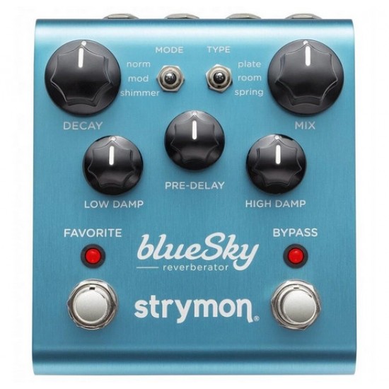 Strymon Bluesky Reverb效果器 極低噪音,高性能表現