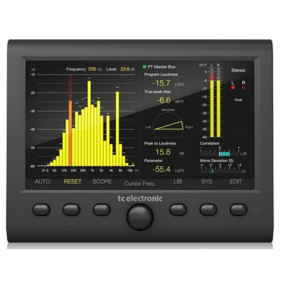 TC Clarity M Stereo 立體聲 頻譜 分析儀 響度音量表 錄音 工作室 練團室 混音 