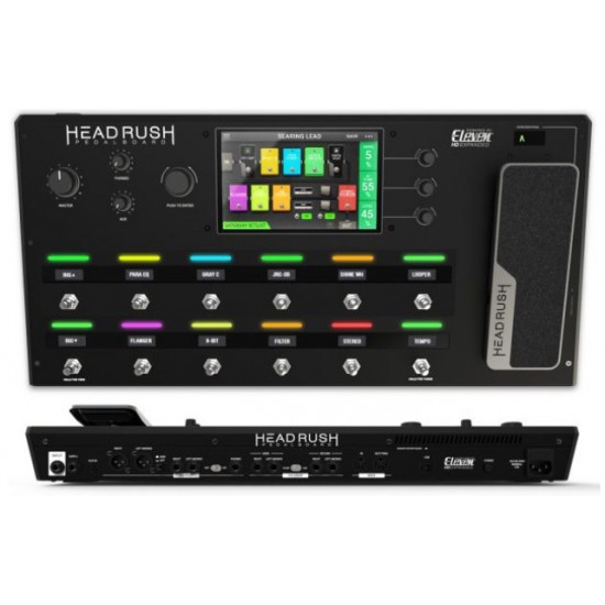 HEADRUSH Pedalboard 全世界第一台觸控實體綜合效果器