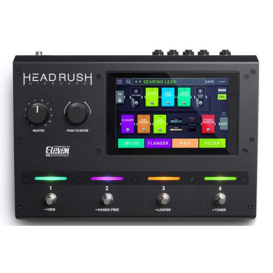 Headrush Gigboard 綜合效果器 電吉他 貝斯 觸控面板 表演 Headrush Gigboard 綜合效果器 電吉他 貝斯 觸控面板 表演