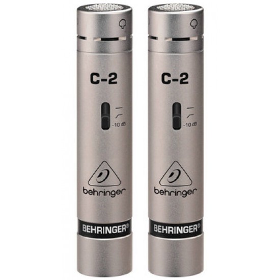 德國 BEHRINGER C-2 錄音室電容式麥克風 耳朵牌C2 (一對2支) 德國 BEHRINGER C-2 錄音室電容式麥克風 耳朵牌C2 (一對2支)