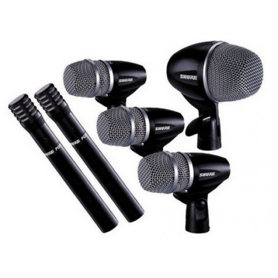 SHURE PGDMK6XLR 打擊樂器 爵士鼓 收音 動圈式 心型指向性 麥克風 六支組